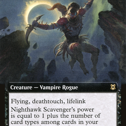 Nighthawk Scavenger (ZNR-341) - Zendikar Rising: (Extended Art)