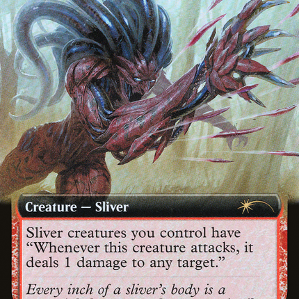 Thorncaster Sliver (SLD-645) - Secret Lair Drop: (Extended Art) Foil