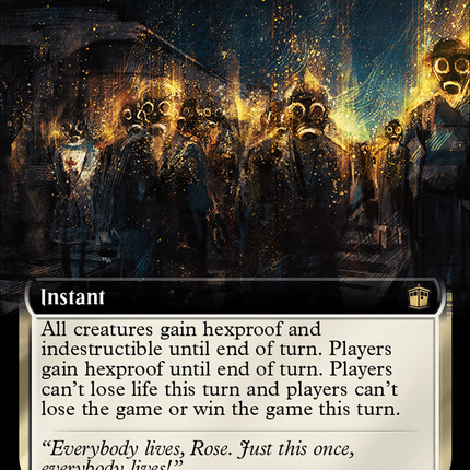 Everybody Lives! (WHO-338) - Doctor Who: (Extended Art) Foil