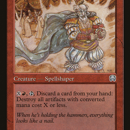 Hammer Mage (MMQ-193) - Mercadian Masques
