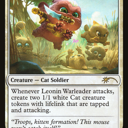 Leonin Warleader (SLD-022) - Secret Lair Drop Foil