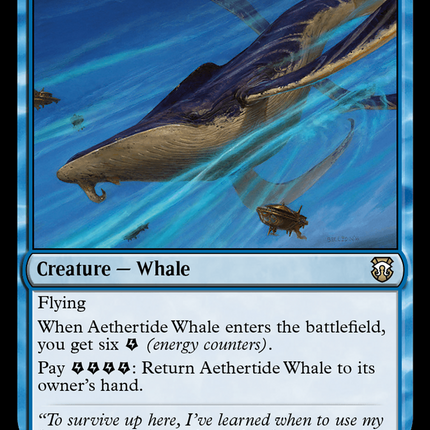 Aethertide Whale (M3C-175) - Modern Horizons 3 Commander Foil