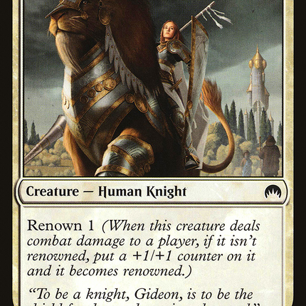Knight of the Pilgrim's Road (ORI-020) - Magic Origins