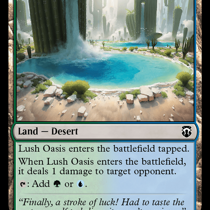 Lush Oasis (M3C-356) - Modern Horizons 3 Commander