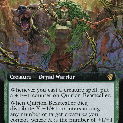 Quirion Beastcaller (DMU-417) - Dominaria United: (Extended Art) Foil