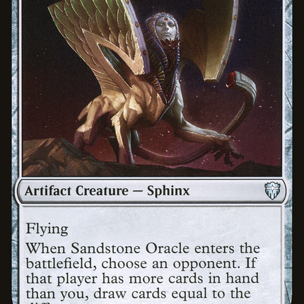 Sandstone Oracle (CMR-336) - Commander Legends Foil