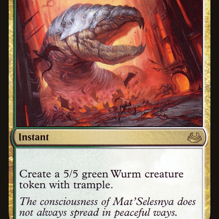 Advent of the Wurm (MM3-147) - Modern Masters 2017 Foil
