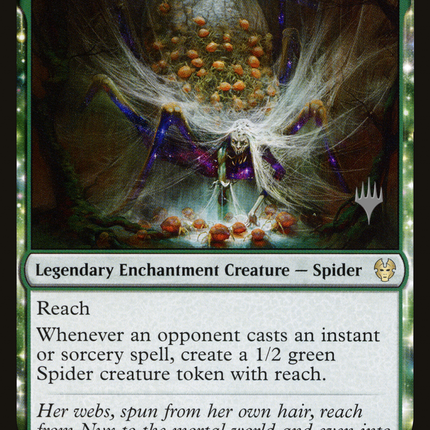 Arasta of the Endless Web (PPTHB-165) - Theros Beyond Death Promos: (enchantment) Foil