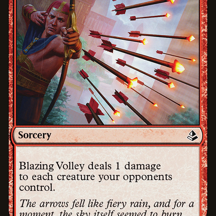 Blazing Volley (AKH-119) - Amonkhet