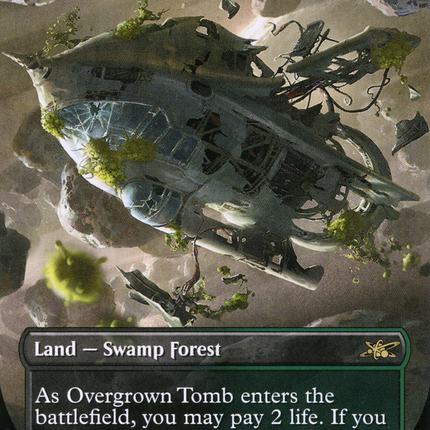 Overgrown Tomb (UNF-284) - Unfinity (Borderless) Foil
