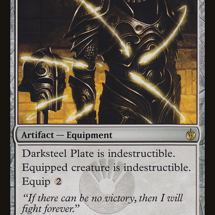 Darksteel Plate (MBS-104) - Mirrodin Besieged Foil
