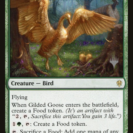 Gilded Goose (PPELD-160) - Throne of Eldraine Promos Foil