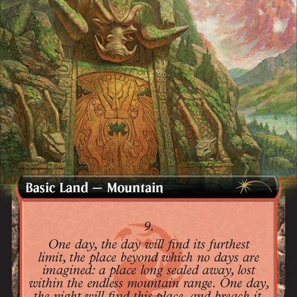 Mountain (SLD-1366) - Secret Lair Drop: (Extended Art)