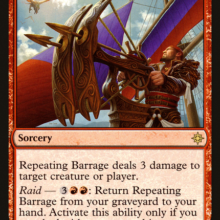 Repeating Barrage (XLN-156) - Ixalan Foil