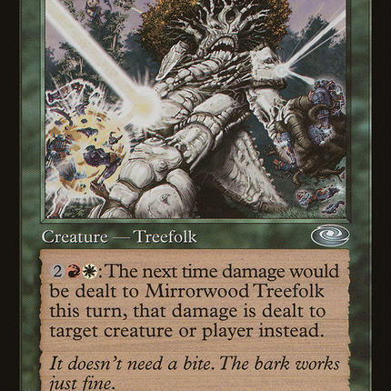 Mirrorwood Treefolk (PLS-083) - Planeshift
