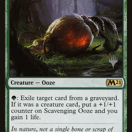 Scavenging Ooze (PPM21-204P) - Core Set 2021 Promos Foil
