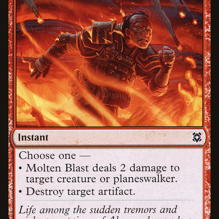 Molten Blast (ZNR-149) - Zendikar Rising Foil