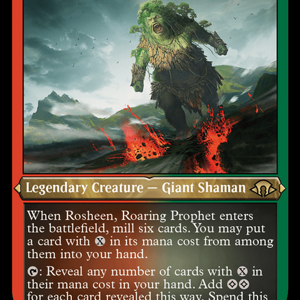 Rosheen, Roaring Prophet (MH3-494) - Modern Horizons 3 Foil