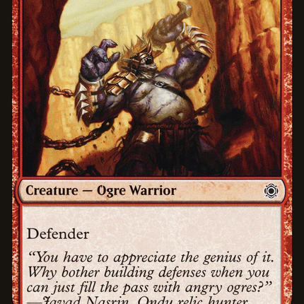 Ogre Sentry (CN2-168) - Conspiracy: Take the Crown Foil