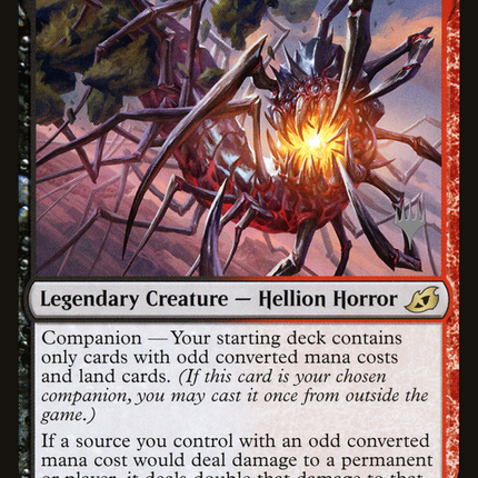 Obosh, the Preypiercer (PPIKO-228P) - Ikoria: Lair of Behemoths Promos: (companion)