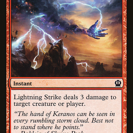 Lightning Strike (THS-127) - Theros Foil