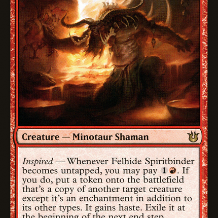 Felhide Spiritbinder (BNG-096) - Born of the Gods Foil