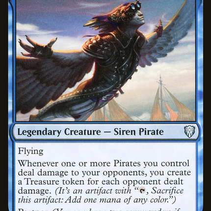 Malcolm, Keen-Eyed Navigator (CMR-079) - Commander Legends Foil