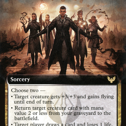 Silverquill Command (STX-352) - Strixhaven: School of Mages: (Extended Art)