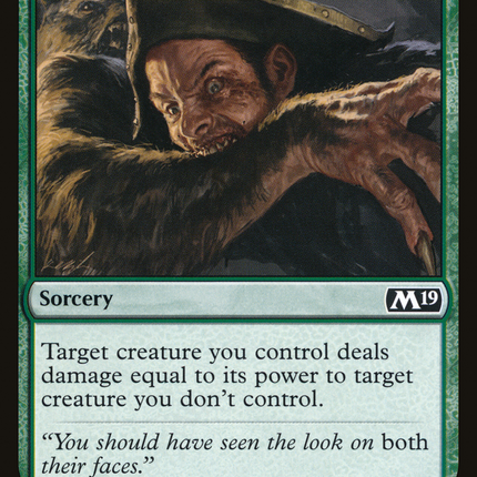 Rabid Bite (M19-195) - Core Set 2019 Foil