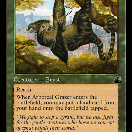 Arboreal Grazer (RVR-343) - Ravnica Remastered