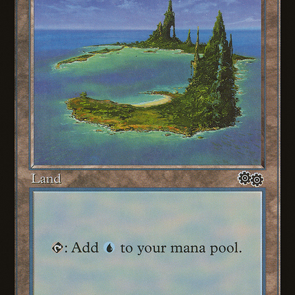 Island (USG-336) - Urza's Saga