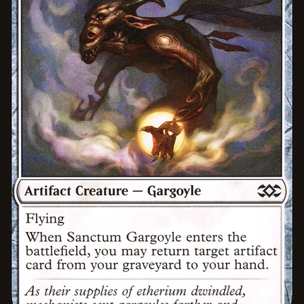 Sanctum Gargoyle (2XM-029) - Double Masters Foil