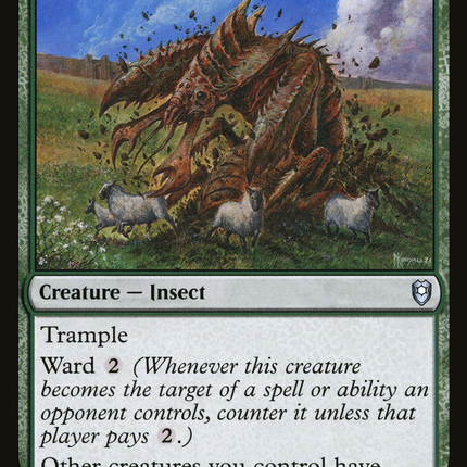Giant Ankheg (CLB-233) - Commander Legends: Battle for Baldur's Gate