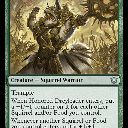 Honored Dreyleader (BLB-178) - Bloomburrow Foil