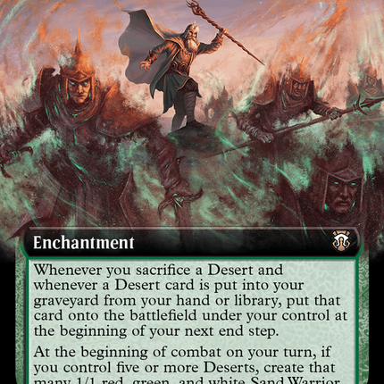 Desert Warfare (M3C-064) - Modern Horizons 3 Commander: (Extended Art) Foil
