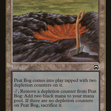 Peat Bog (MMQ-322) - Mercadian Masques Foil