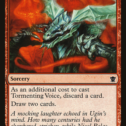 Tormenting Voice (DTK-163) - Dragons of Tarkir Foil