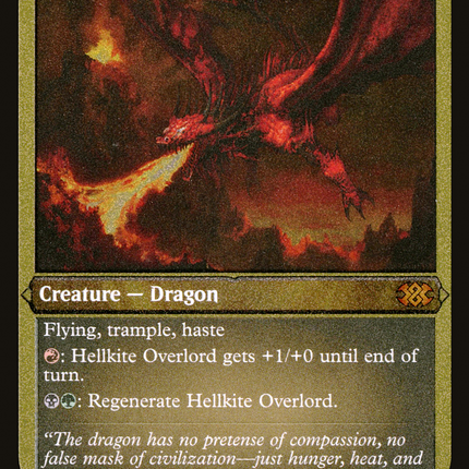 Hellkite Overlord (Foil Etched) (2X2-504) - Double Masters 2022 Foil