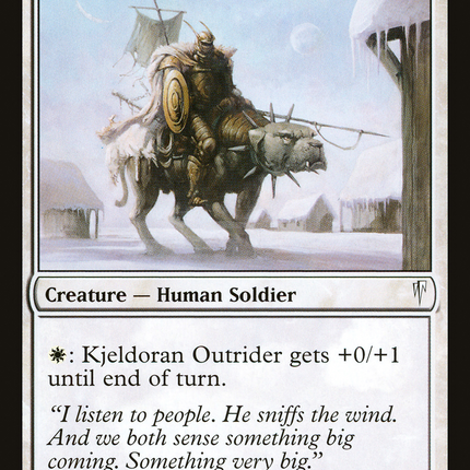 Kjeldoran Outrider (CSP-012) - Coldsnap Foil