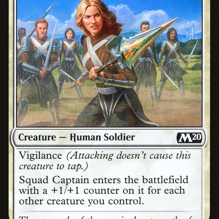 Squad Captain (M20-038) - Core Set 2020