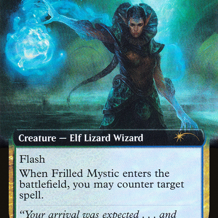 Frilled Mystic (SLD-786) - Secret Lair Drop: (Extended Art) Foil