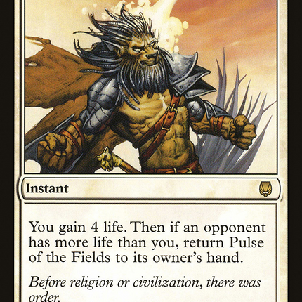 Pulse of the Fields (DST-011) - Darksteel Foil