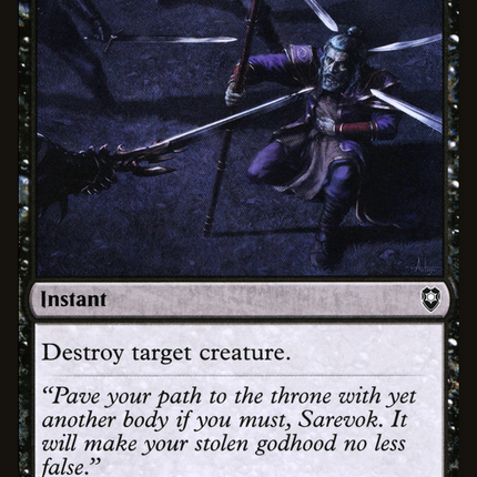 Murder (CLB-134) - Commander Legends: Battle for Baldur's Gate Foil