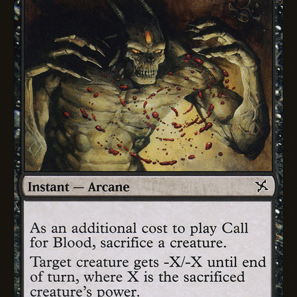 Call for Blood (BOK-063) - Betrayers of Kamigawa