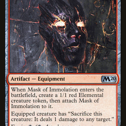 Mask of Immolation (M20-151) - Core Set 2020