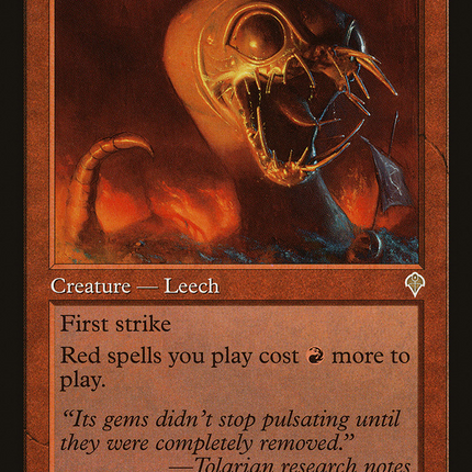 Ruby Leech (INV-161) - Invasion Foil