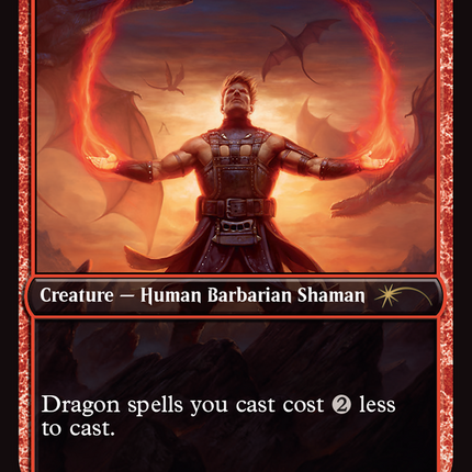 Dragonspeaker Shaman (WPN-001) - Wizards Play Network 2025 Foil