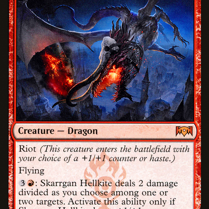Skarrgan Hellkite (RNA-114) - Ravnica Allegiance
