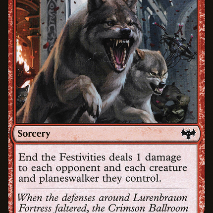 End the Festivities (VOW-155) - Innistrad: Crimson Vow