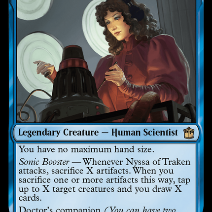 Nyssa of Traken (WHO-051) - Doctor Who Foil